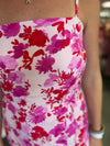 Pink Floral Romper