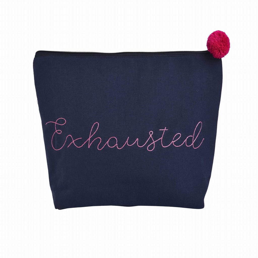 Exhausted Cosmetic Bag