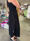 Black Maxi Boho Skirt