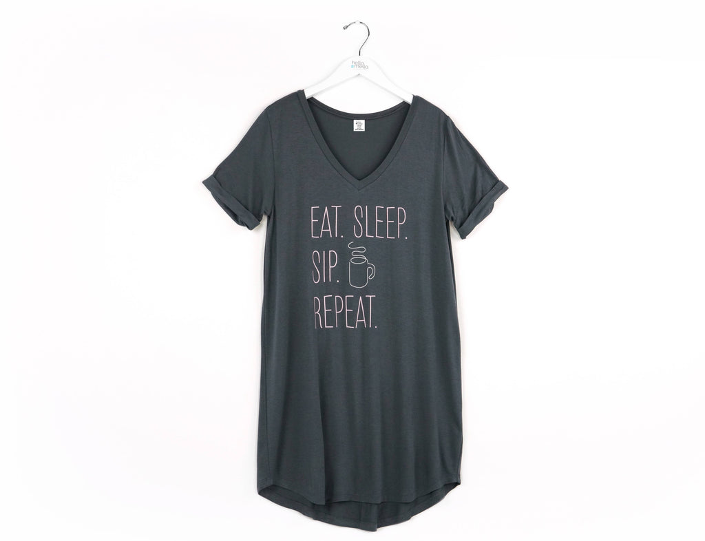 Eat Sleep Hello Mello Sleep Shirt