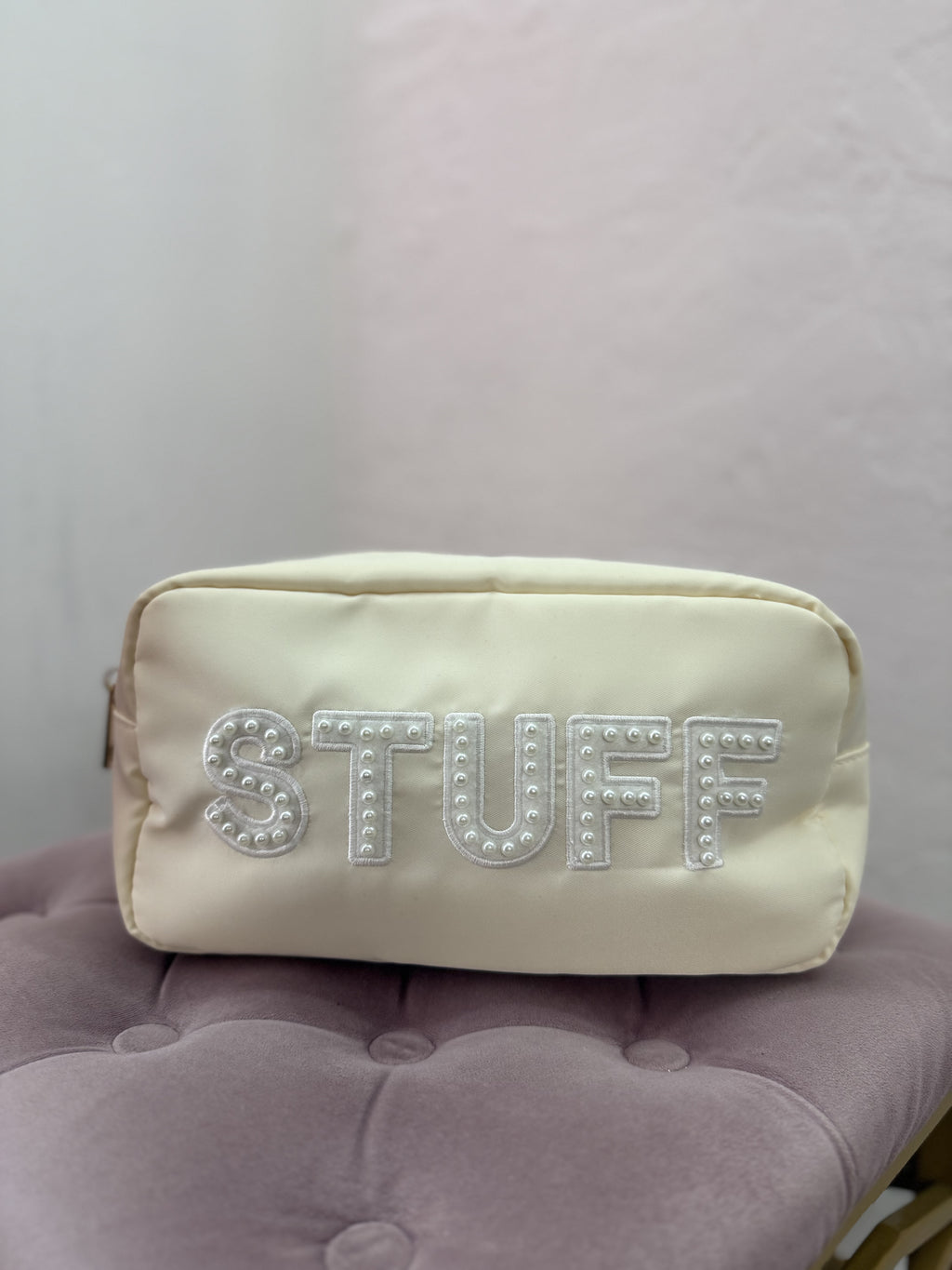 STUFF pearl bag