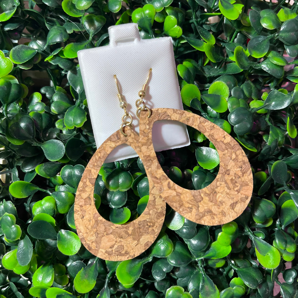 Cork Earring