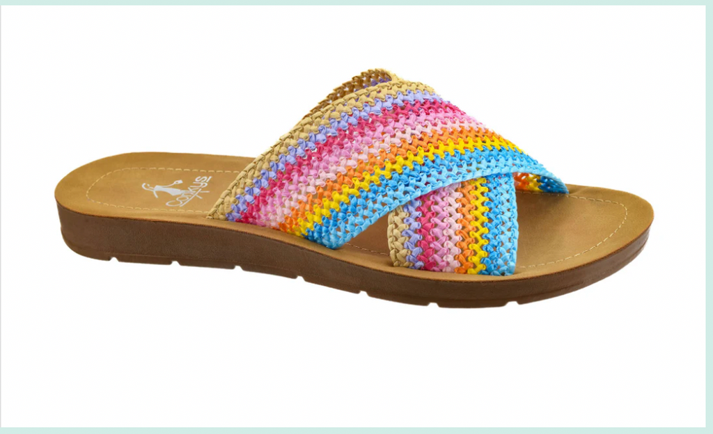 Dig It Corky Crochet Sandal
