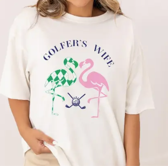 Golfer's Wife Relaxed Tee