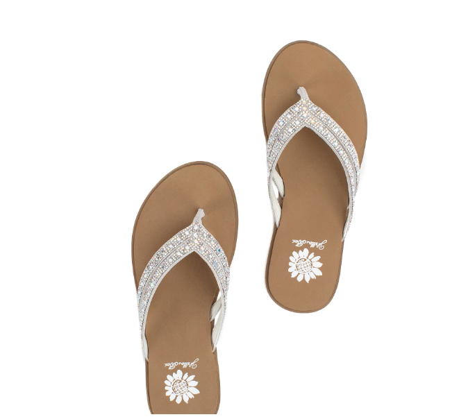 Dalia White Flip Flop Sandal