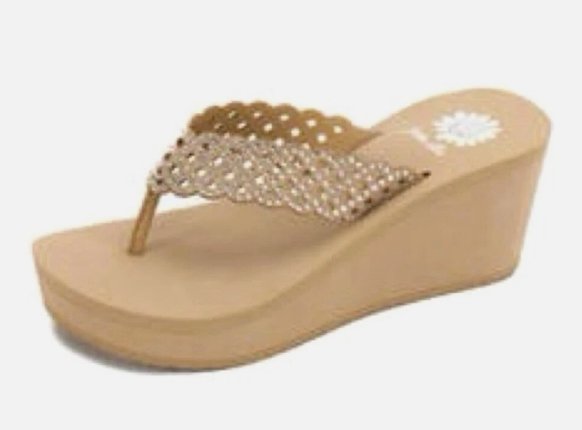 Yellow Box Dasinia Elegance Wedge Sandal