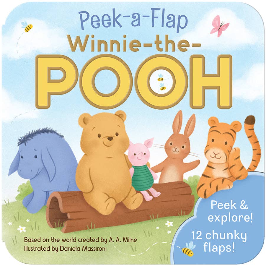 Cottage Door Press - Peek-a-Flap Winnie-the-Pooh Novelty Board Book