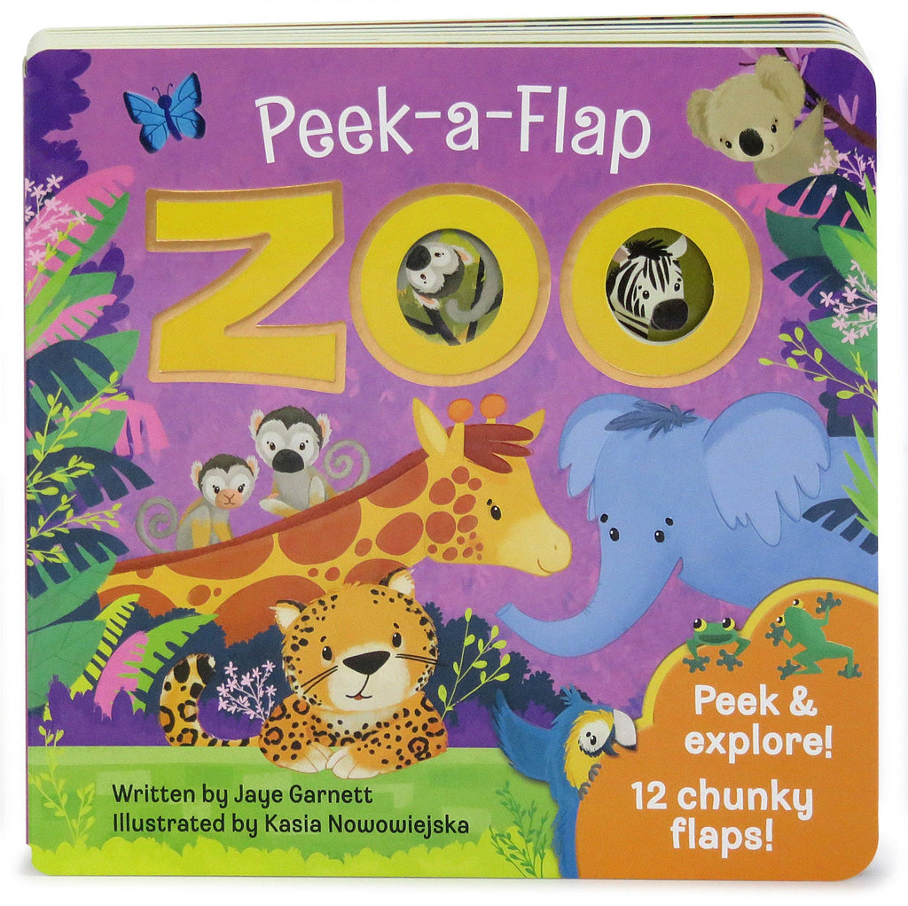 Cottage Door Press - Zoo Interactive Lift a Flap Board Book