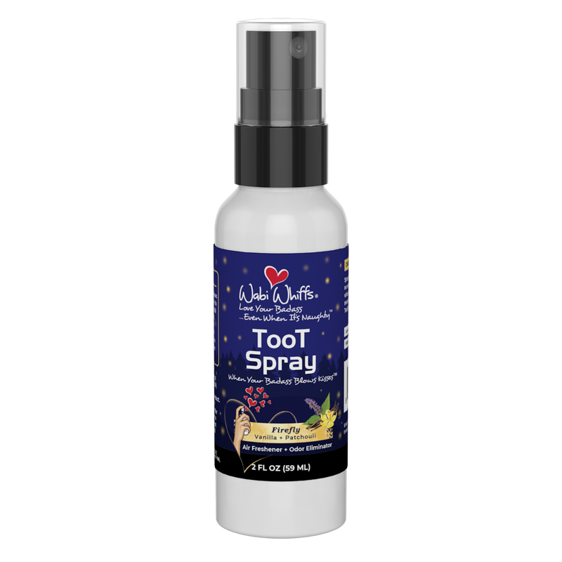 Wabi Whiffs - 2oz Firefly (Vanilla + Patchouli) TooT Spray Air Care