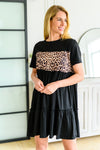 PREORDER: Tiered Leopard Dress in Three Colors