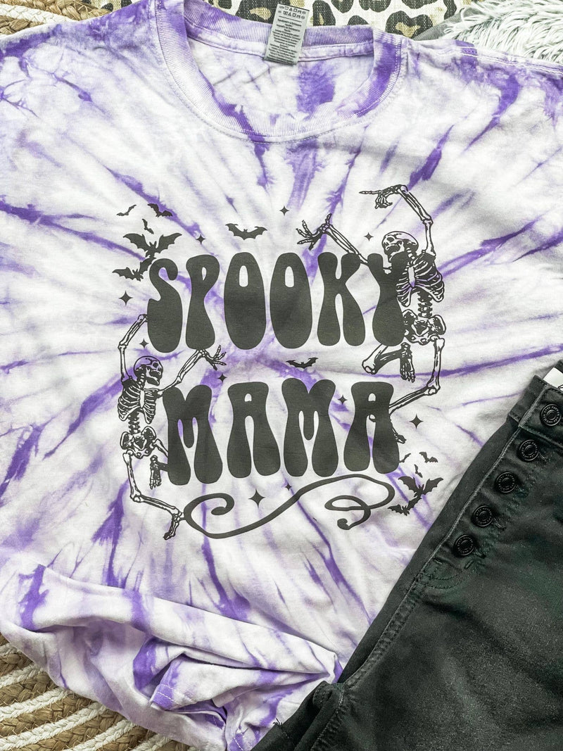 Spooky Mama - Lavender Tie Dye