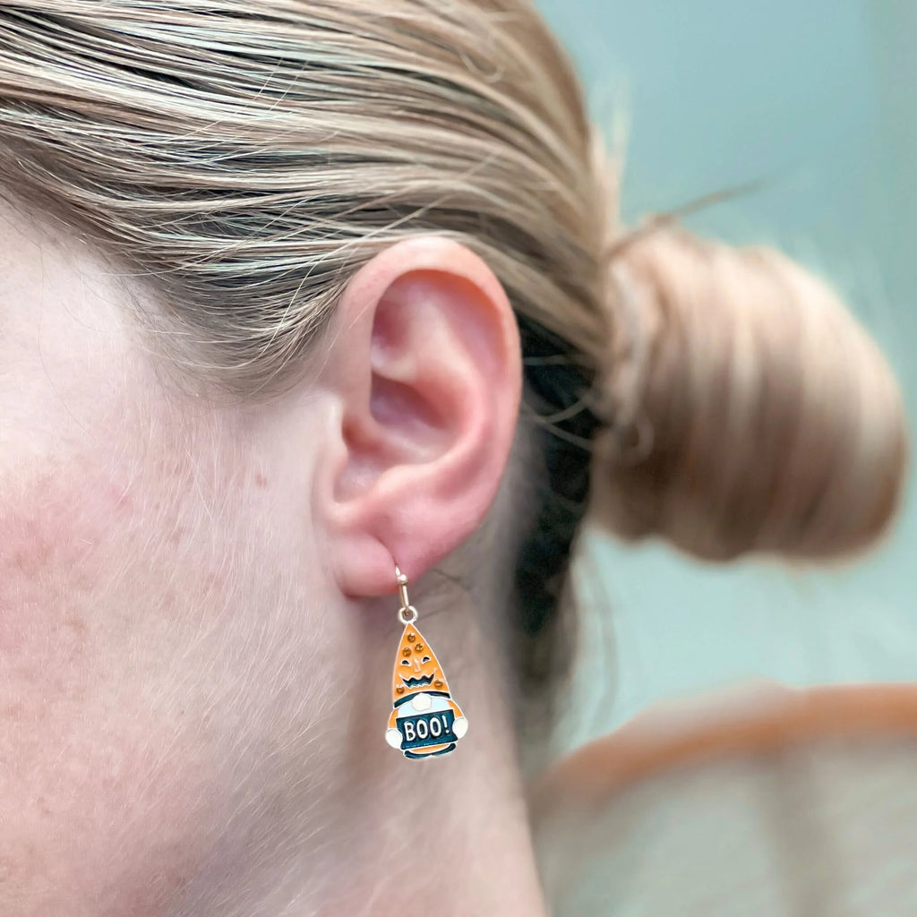 PREORDER: Boo Gnome Dangle Earrings