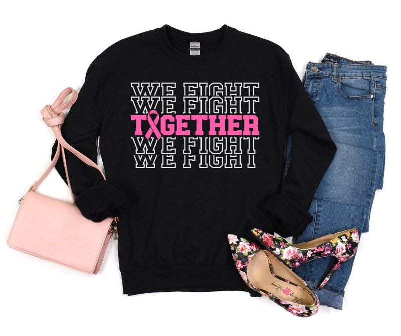 PREORDER: We Fight Together Sweatshirt In Black