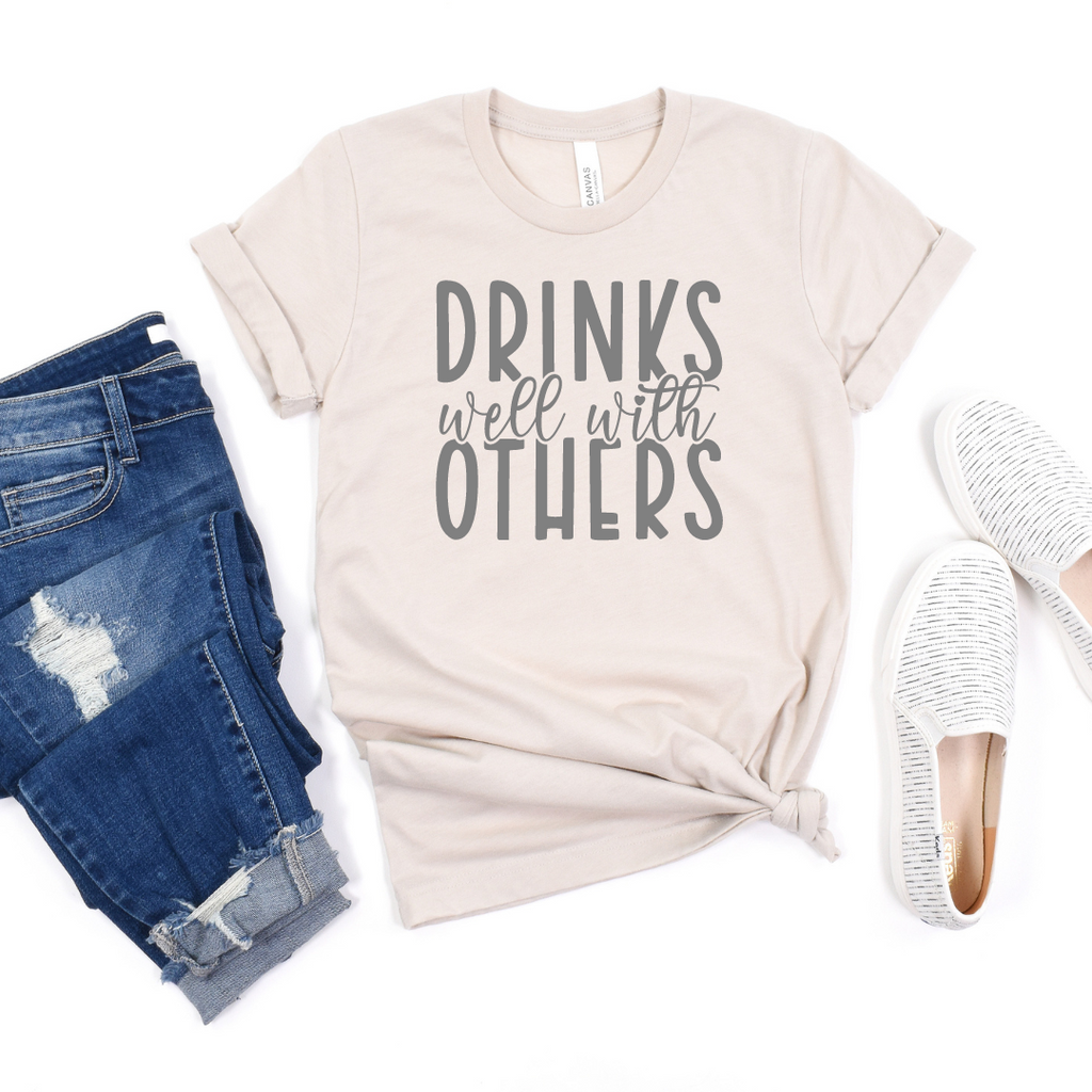 PREORDER: Drinks Well With Others Graphic Tee
