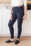 Living in Style High Waist Leggings in Charcoal