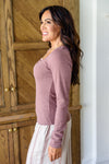 New Connection Long Sleeve Ribbed Top