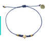 Nica Life Navy  w/ Gold Star Bracelet