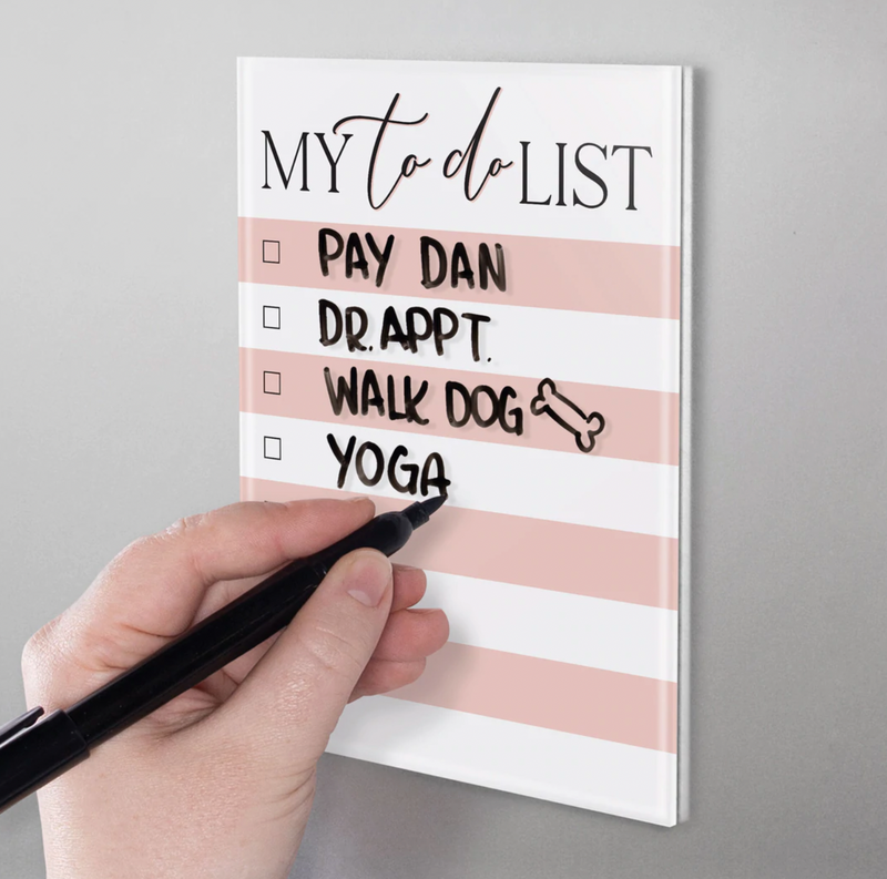 My To Do List Dry Erase Marker Board