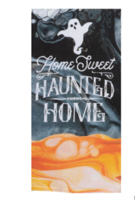 Haunted Home Dish towel