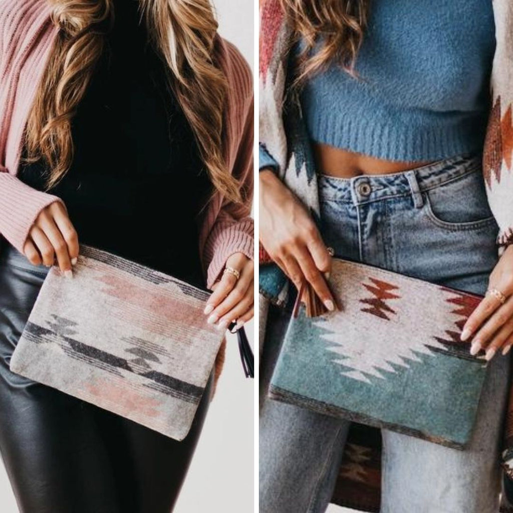 PREORDER: Mesa Crossbody Clutch Bag In Two Colors