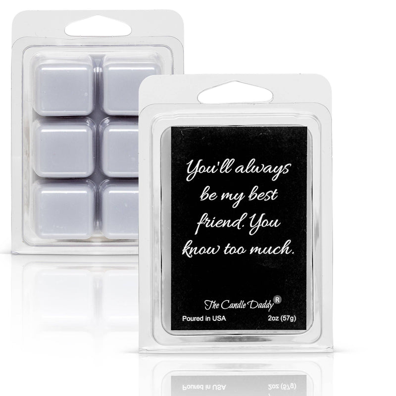 The Candle Daddy - You'll Always Be My Best Friend - Cedar Rose Scented Melt