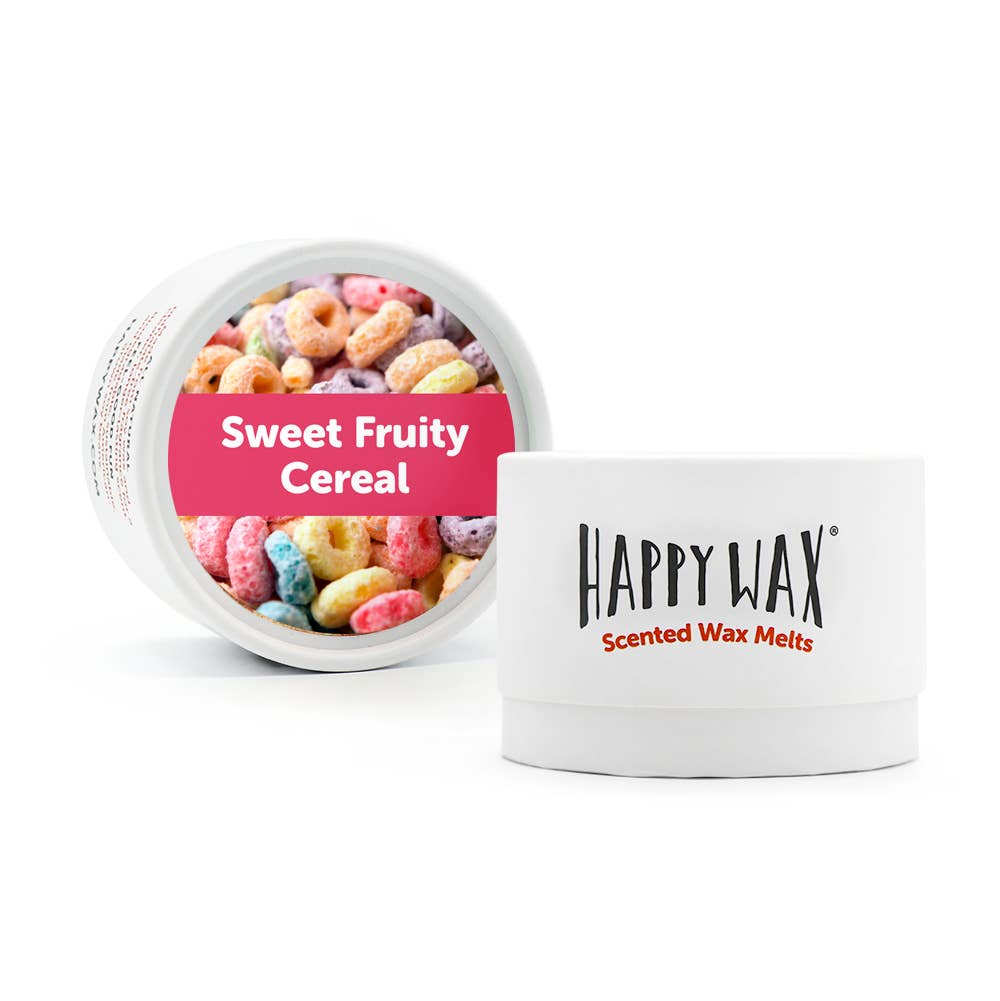 Happy Wax - *LIMITED EDITION* Sweet Fruity Cereal Wax Melts - Eco Tin