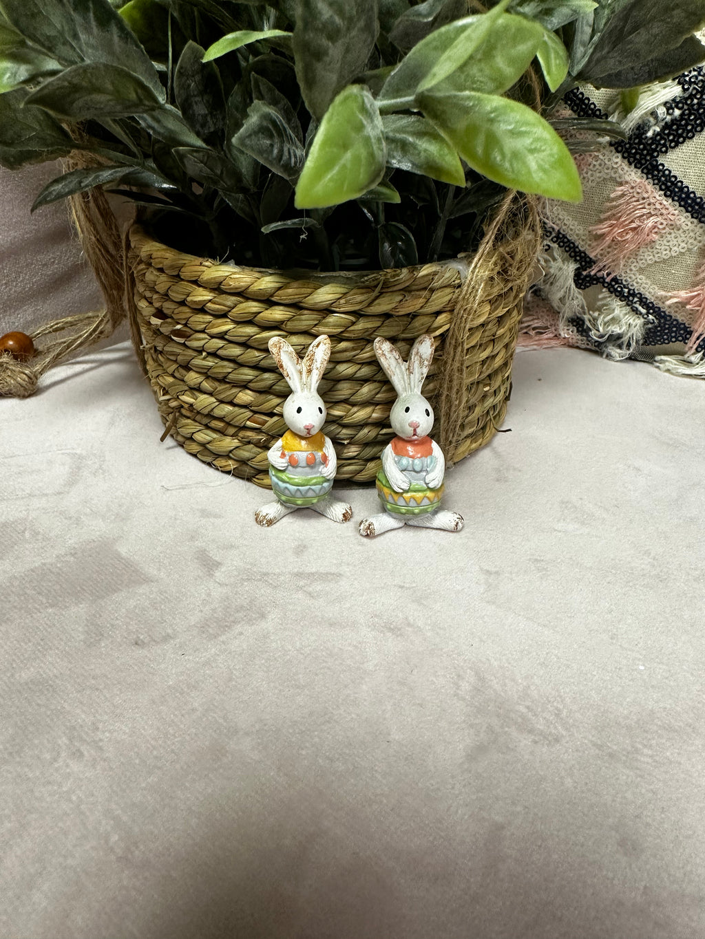 Mini Resin Easter Egg Bunnies