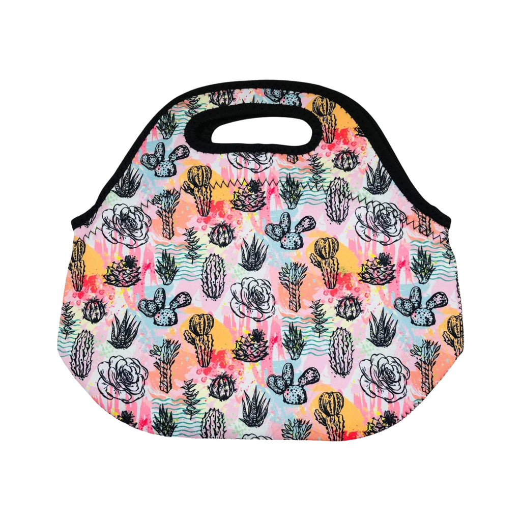 Summer Cactus Lunch Bag Tote