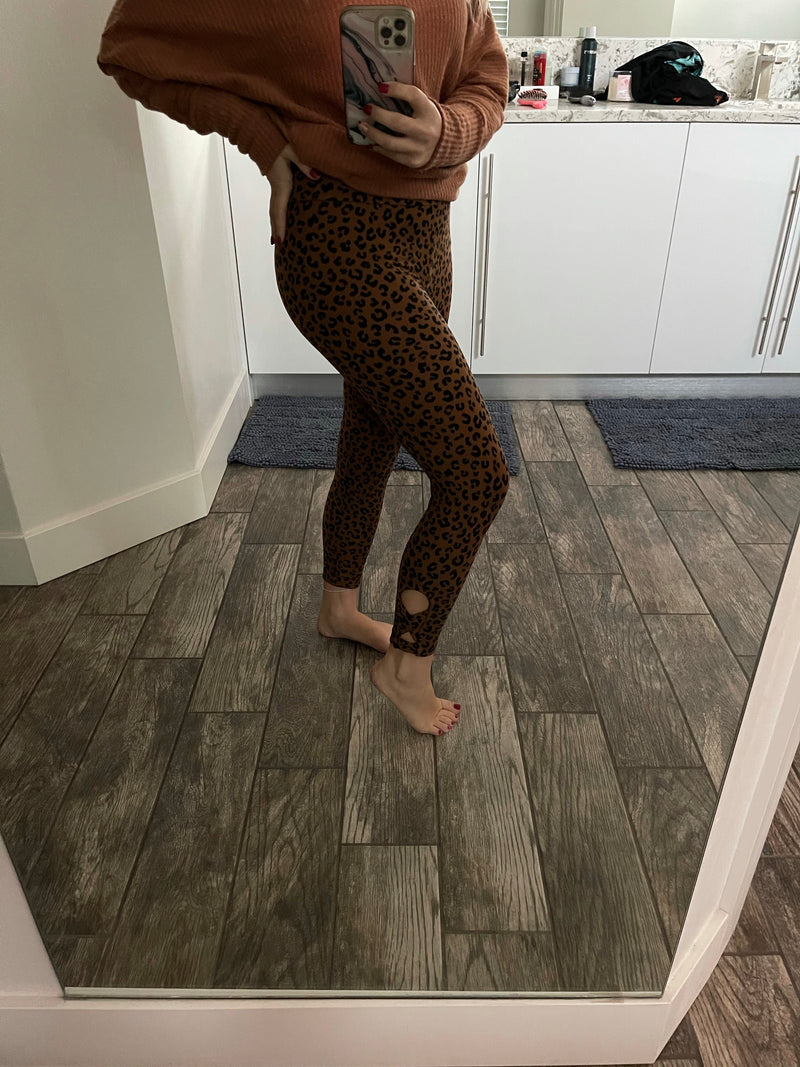 Brown Cheetah Legging
