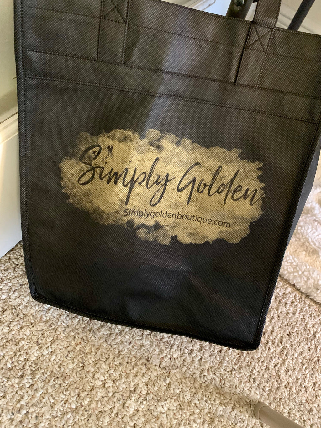 simply golden bag