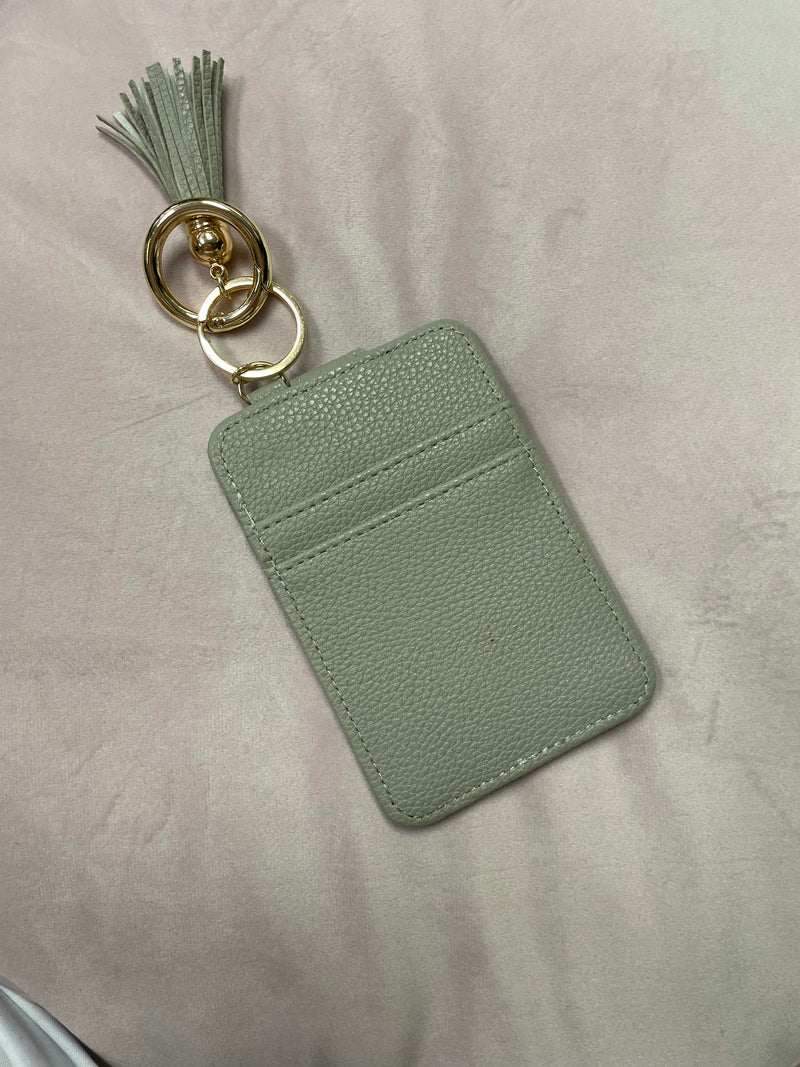 ID Wallet with tassel